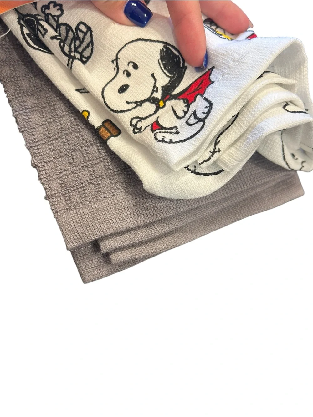 Peanuts Snoopy & Woodstock Halloween Theme Set of 3 Kitchen Towels